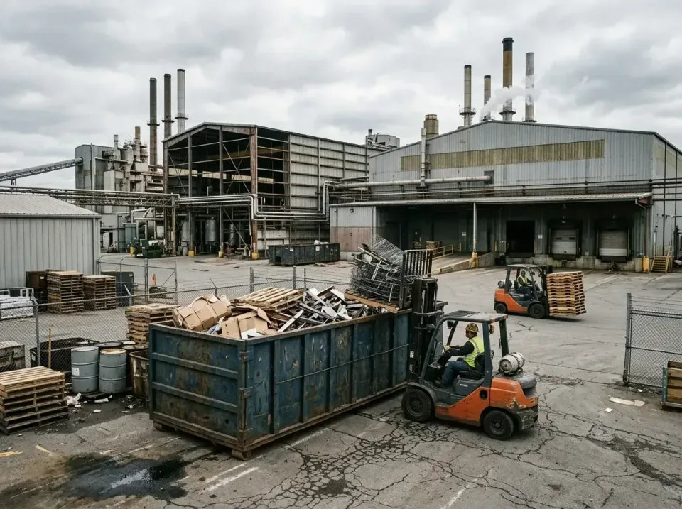 industrial-factory-scrap-conta-003 — frequently asked questions, Cheap Roll-off Dumpster Rentals in Savoy, IL